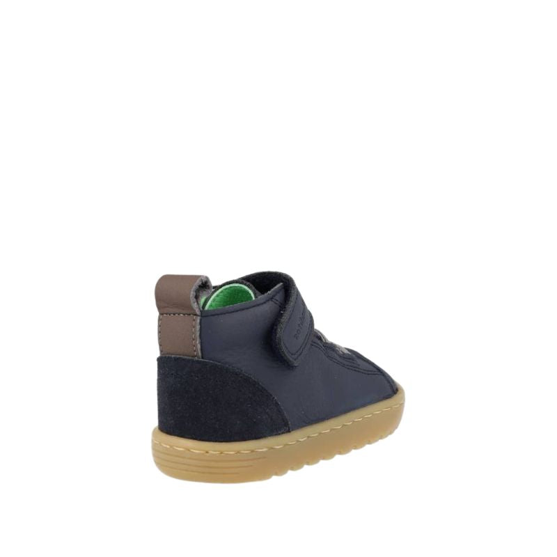 Bota Pekin marinho Blanditos - detalhe da sola flexível barefoot