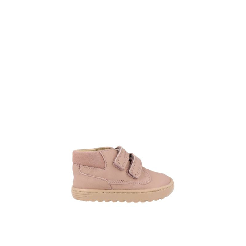 Bota Lima rosa Blanditos - vista frontal do calçado barefoot feminino